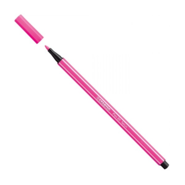 Caneta Stabilo Pen 68/056 Rosa Neon